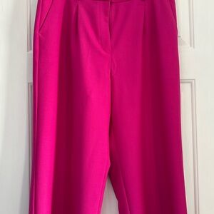 Talbots Fuchsia Wide Leg Pants